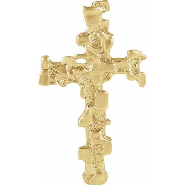 Nugget Cross Pendant