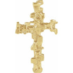 Nugget Cross Pendant