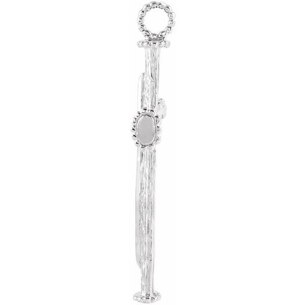 Tree Bark Cross Pendant - Image 2