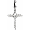 Accented Cross Pendant