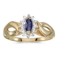 14k Yellow Gold Marquise And Diamond Ring