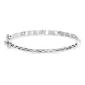 Sterling Silver Diamond Bracelet