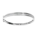 Sterling Silver Diamond Bracelet