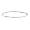 Sterling Silver Diamond Bracelet