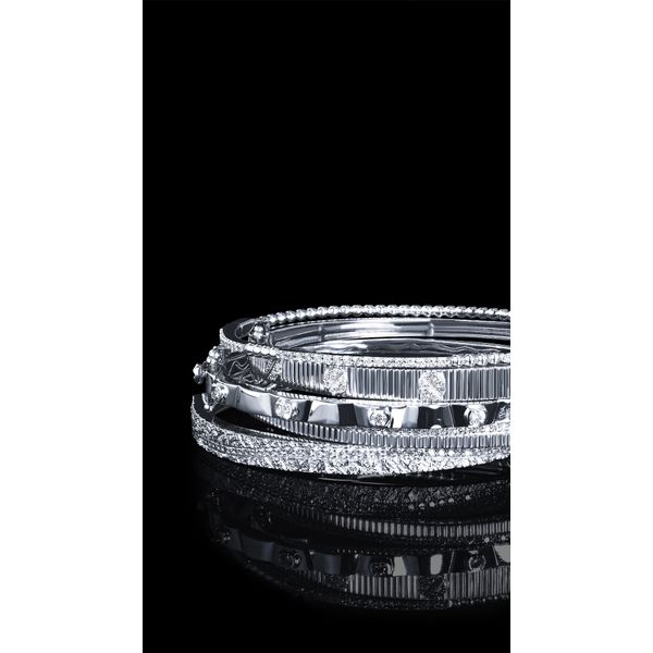 Sterling Silver Diamond Bracelet - Image 2
