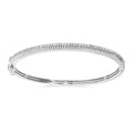 Sterling Silver Diamond Bracelet