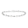 Sterling Silver Diamond Bracelet