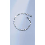 Sterling Silver Diamond Bracelet - Image 3