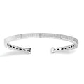 Sterling Silver Diamond Bracelet