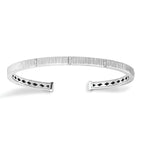 Sterling Silver Diamond Bracelet
