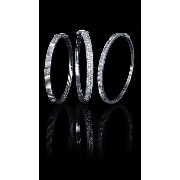 Sterling Silver Diamond Bracelet - Image 2