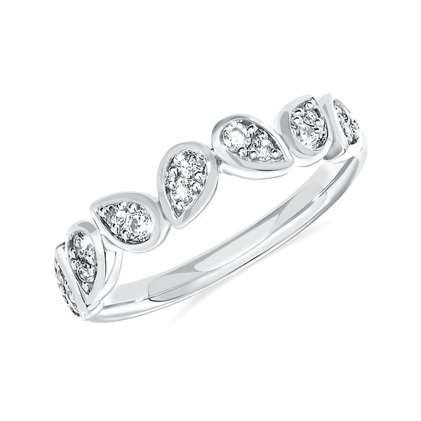 Sterling Silver Diamond Ring