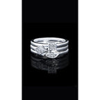Sterling Silver Diamond Ring - Image 2