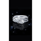 Sterling Silver Diamond Ring - Image 3