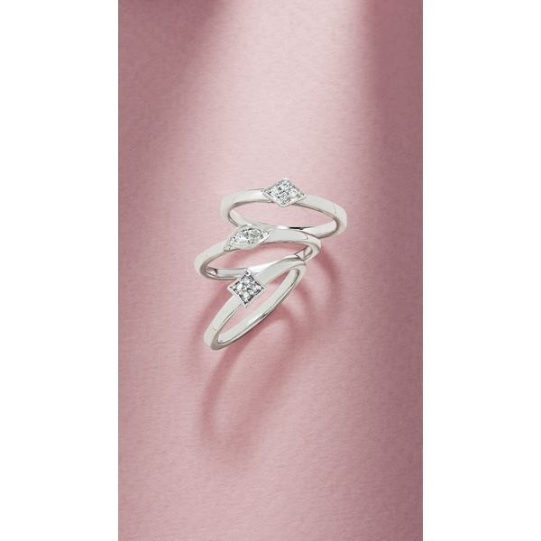 Sterling Silver Diamond Ring - Image 4