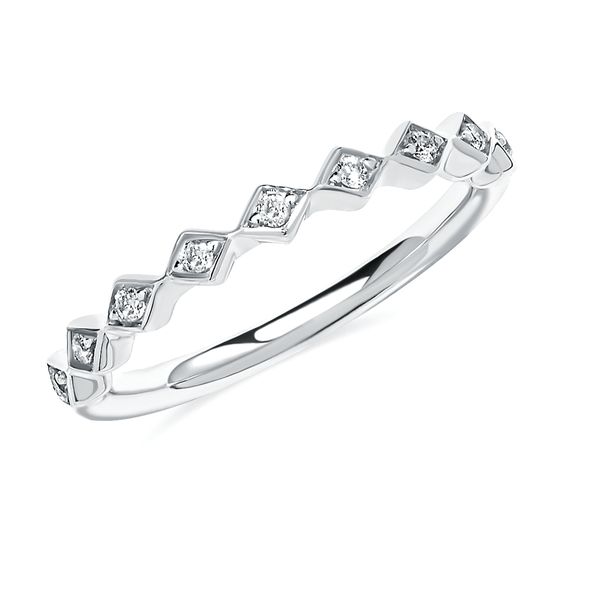 Sterling Silver Diamond Ring