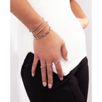 Sterling Silver Diamond Ring - Image 3