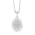 Sterling Silver Diamond Pendant