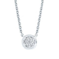 Sterling Silver Diamond Pendant