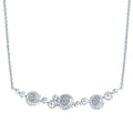 Sterling Silver Diamond Pendant