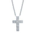 Sterling Silver Diamond Pendant