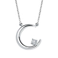 Sterling Silver Diamond Pendant
