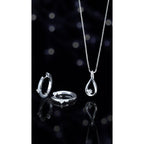 Sterling Silver Diamond Pendant - Image 3