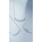 Sterling Silver Diamond Pendant - Image 2