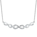 Sterling Silver Diamond Pendant