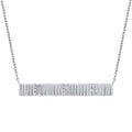 Sterling Silver Diamond Pendant
