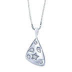 Sterling Silver Diamond Pendant
