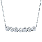 Sterling Silver Diamond Pendant