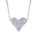 Sterling Silver Diamond Pendant