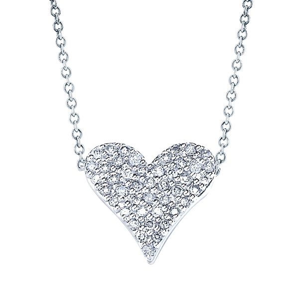 Sterling Silver Diamond Pendant