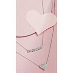 Sterling Silver Diamond Pendant - Image 2