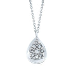 Sterling Silver Diamond Pendant