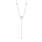 Sterling Silver Diamond Pendant