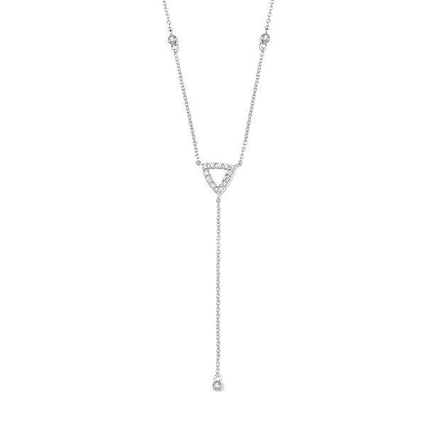 Sterling Silver Diamond Pendant