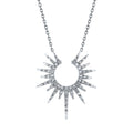 Sterling Silver Diamond Pendant
