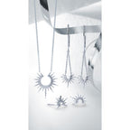 Sterling Silver Diamond Pendant - Image 2
