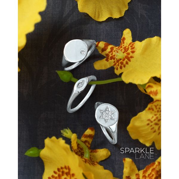 Sterling Silver Diamond Ring - Image 2