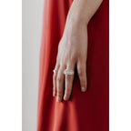 Sterling Silver Diamond Ring - Image 5
