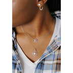 Sterling Silver Diamond Pendant - Image 4