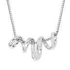 Sterling Silver Diamond Pendant