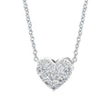 Sterling Silver Diamond Pendant