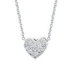 Sterling Silver Diamond Pendant