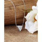 Sterling Silver Diamond Pendant - Image 2