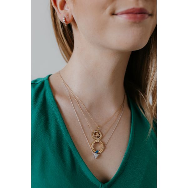 Sterling Silver Diamond Pendant - Image 5
