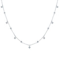 Sterling Silver Diamond Pendant
