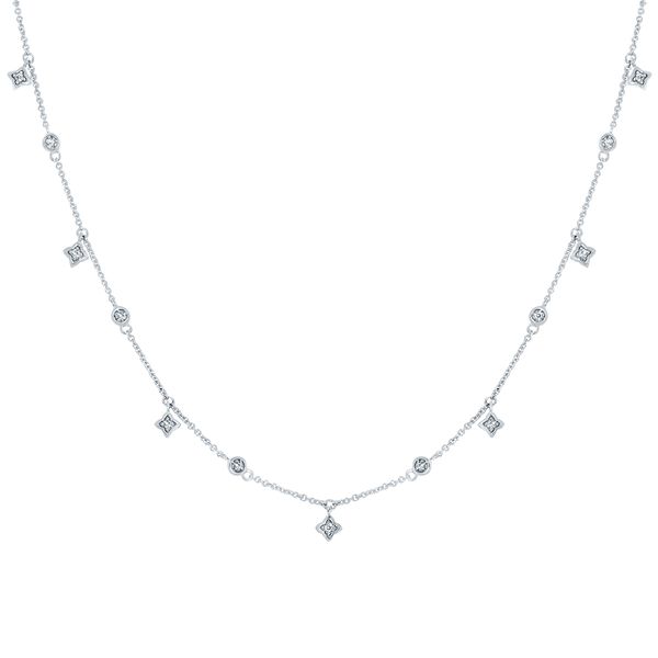 Sterling Silver Diamond Pendant
